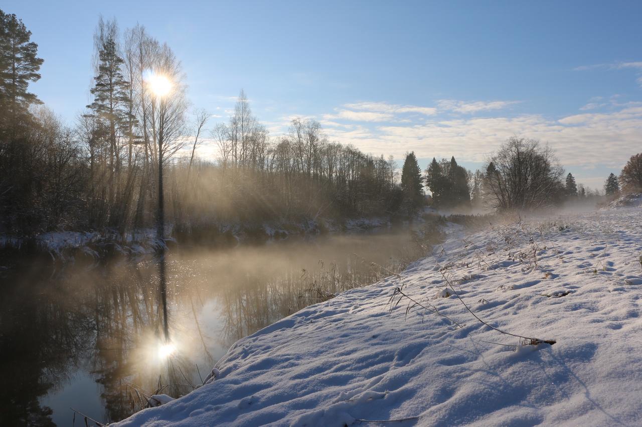 Piesta Riverside Cottage In Soomaa Region Kullimaa Экстерьер фото